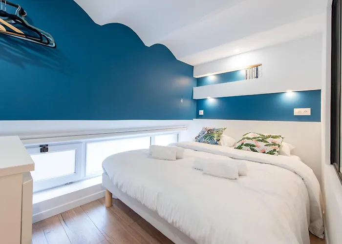 Le Chanceux Fabuleux Duplex En Design, Pour Loisir En Couple Ou Congres شقة