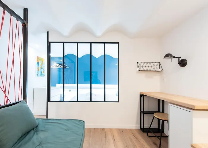 Le Chanceux Fabuleux Duplex En Design, Pour Loisir En Couple Ou Congres *