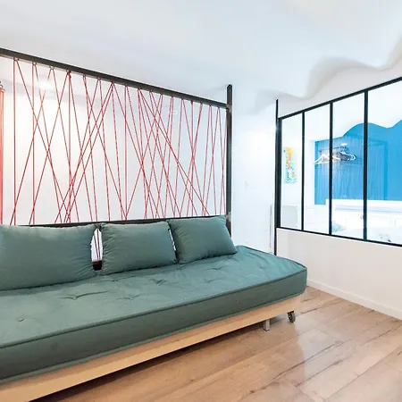 Apartment Le Chanceux Fabuleux Duplex En Design, Pour Loisir En Couple Ou Congres Cannes